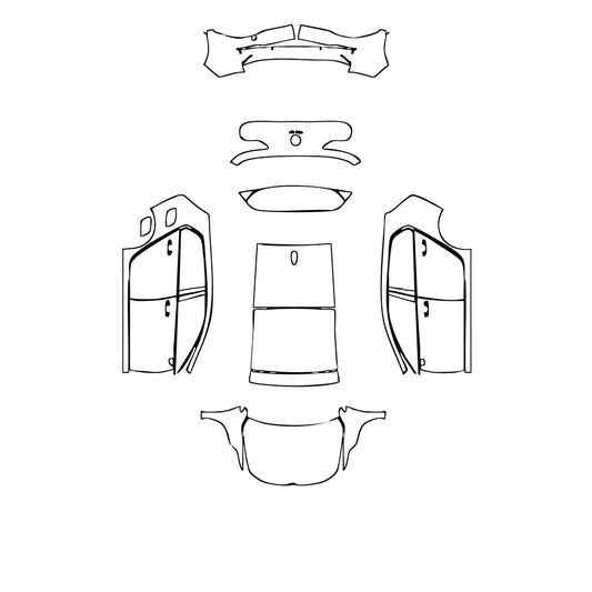 Pre-Cut PPF Volkswagen Golf Golf Base 2025 - PPF-Kits