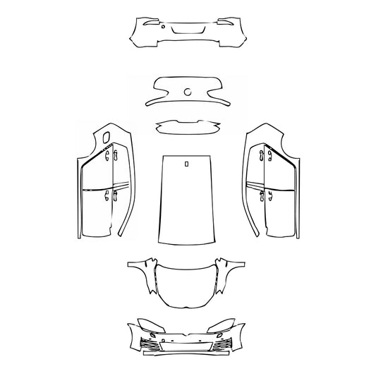Pre-Cut PPF Volkswagen Golf Golf GTI 2014 - PPF-Kits