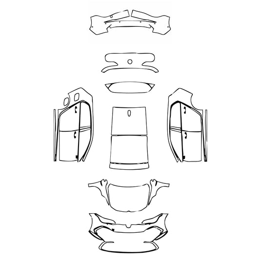 Pre-Cut PPF Volkswagen Golf Golf GTI 2023 - PPF-Kits