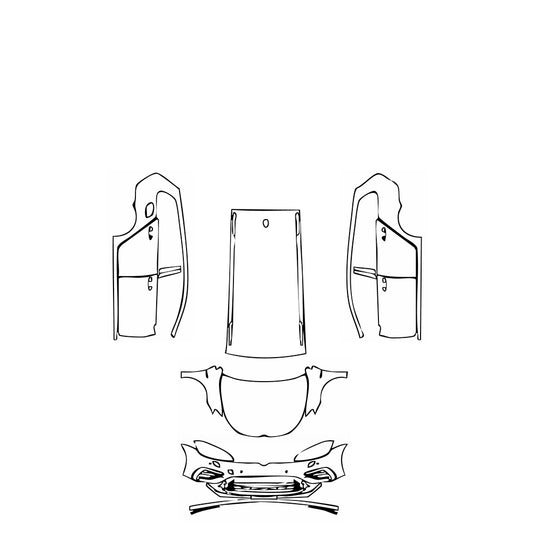 Pre-Cut PPF Volkswagen Golf Variant Estate R 2018 - PPF-Kits