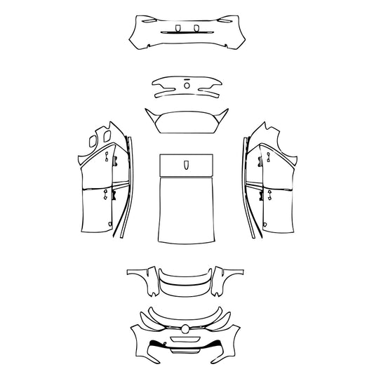 Pre-Cut PPF Volkswagen ID.3 (CN) 2021 - PPF-Kits