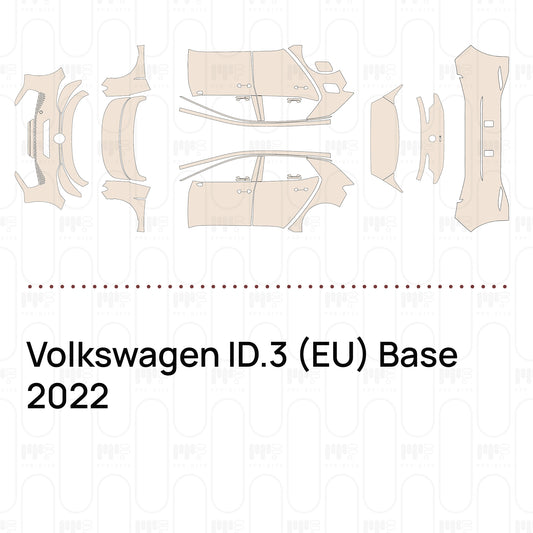 Pre-Cut PPF Volkswagen ID.3 (EU) Base 2022