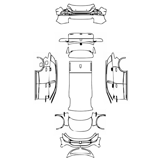 Pre-Cut PPF Volkswagen ID.6 Crozz 2024 - PPF-Kits