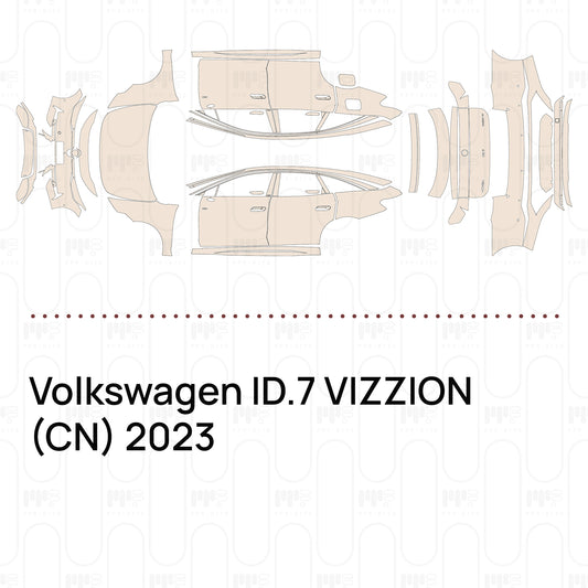 Pre-Cut PPF Volkswagen ID.7 VIZZION (CN) 2023