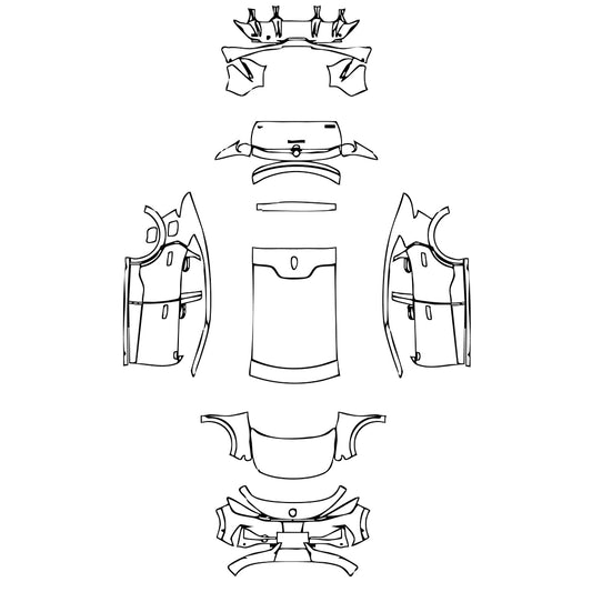 Pre-Cut PPF Volkswagen ID.UNYX 2025 - PPF-Kits
