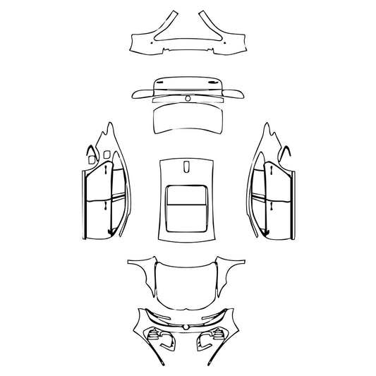 Pre-Cut PPF Volkswagen Passat Pro (CN) R-Line 2024 - PPF-Kits