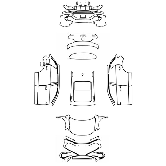 Pre-Cut PPF Volkswagen T-ROC R-line 2021 - PPF-Kits