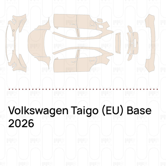 Pre-Cut PPF Volkswagen Taigo (EU) Base 2026