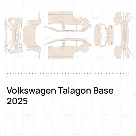 Pre-Cut PPF Volkswagen Talagon Base 2025
