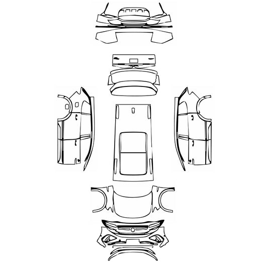 Pre-Cut PPF Volkswagen Talagon R-line 2022 - PPF-Kits