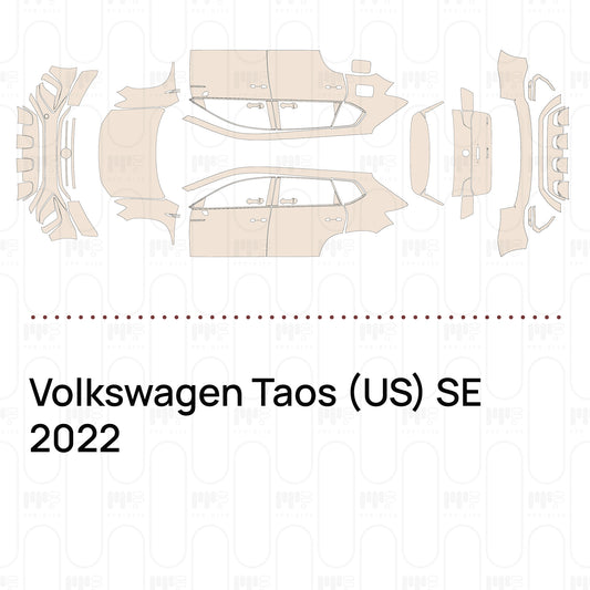 Pre-Cut PPF Volkswagen Taos (US) SE 2022