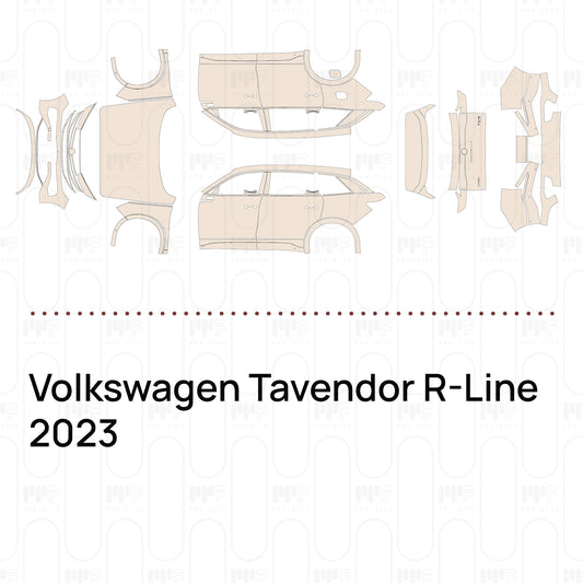 Pre-Cut PPF Volkswagen Tavendor R-Line 2023
