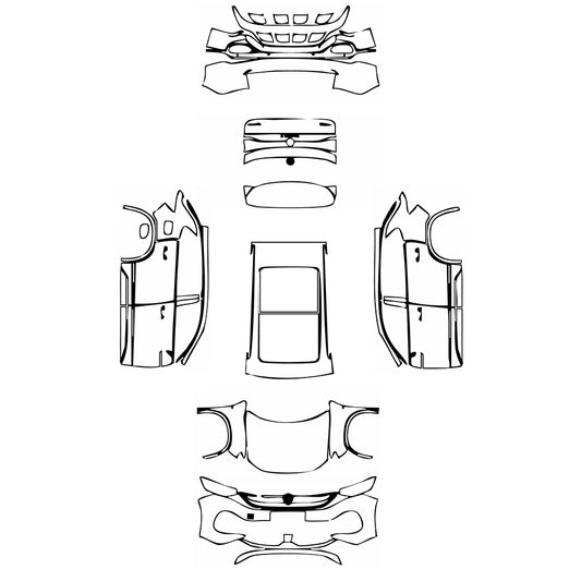 Pre-Cut PPF Volkswagen Tayron R-line 2023 - PPF-Kits