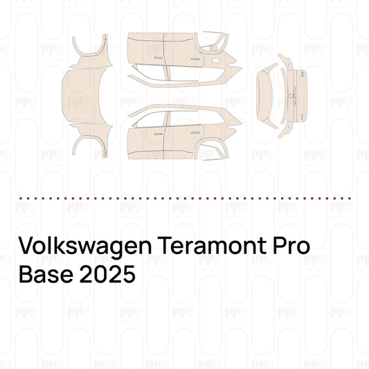 Pre-Cut PPF Volkswagen Teramont Pro Base 2025