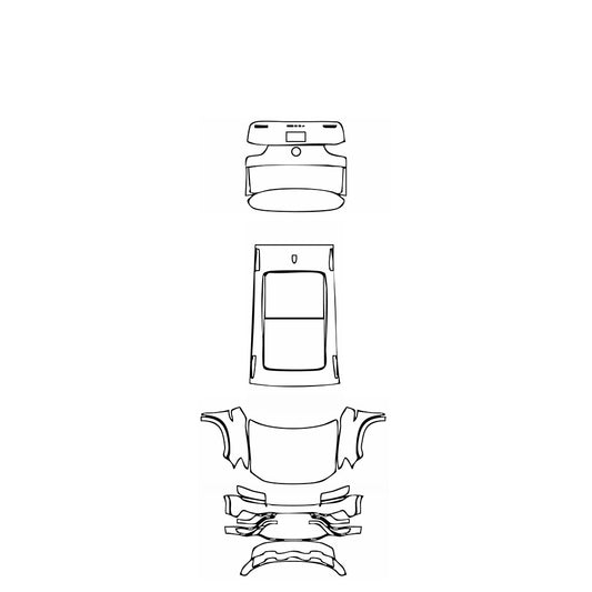 Pre-Cut PPF Volkswagen Tharu Flagship 2020 - PPF-Kits