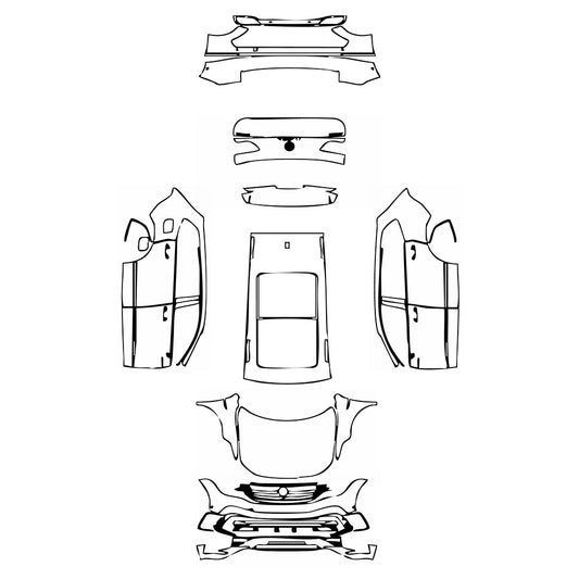 Pre-Cut PPF Volkswagen Tiguan L R-line 2022 - PPF-Kits