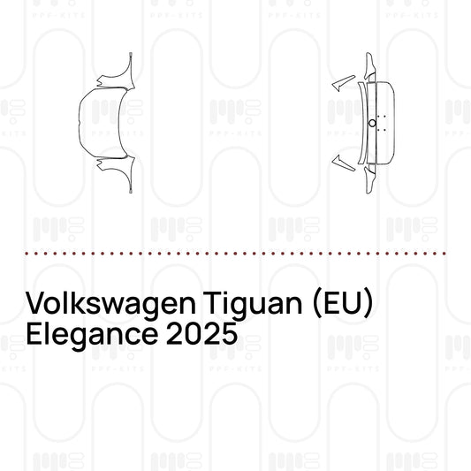 Pre-Cut PPF Volkswagen Tiguan (EU) Elegance 2025