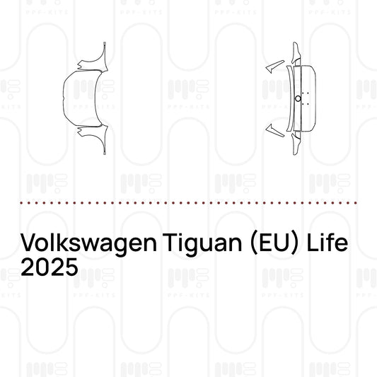Pre-Cut PPF Volkswagen Tiguan (EU) Life 2025