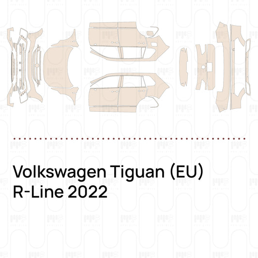 Pre-Cut PPF Volkswagen Tiguan (EU) R-Line 2022
