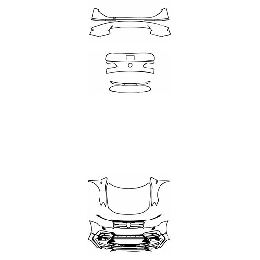 Pre-Cut PPF Volkswagen Tiguan (US) SEL R-line 2020 - PPF-Kits