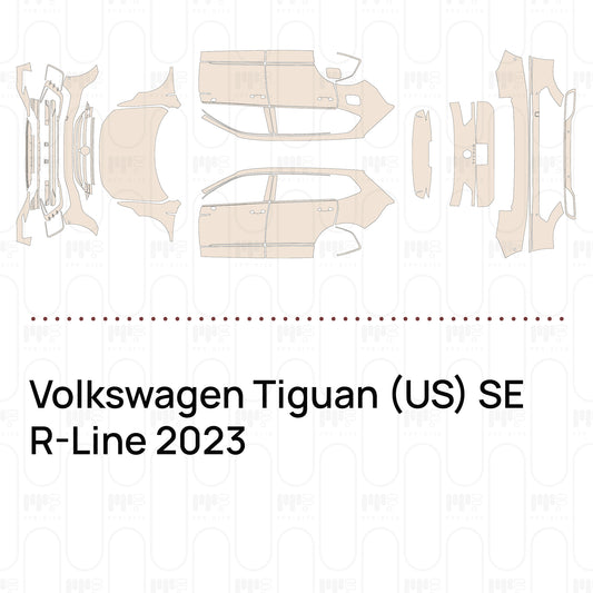 Pre-Cut PPF Volkswagen Tiguan (US) SE R-Line 2023