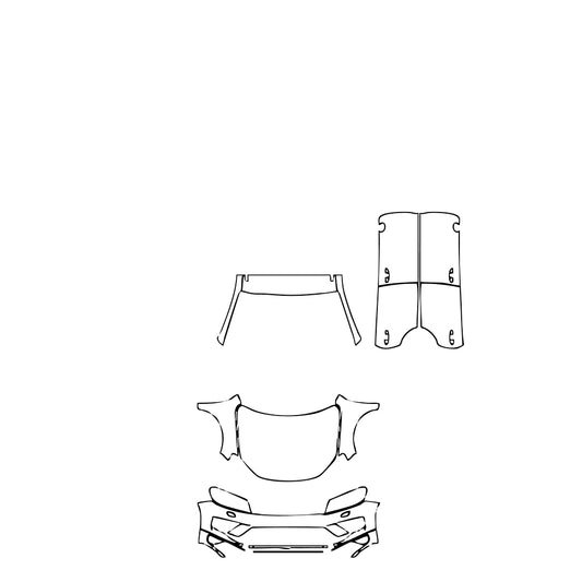 Pre-Cut PPF Volkswagen Touareg Base 2015 - PPF-Kits