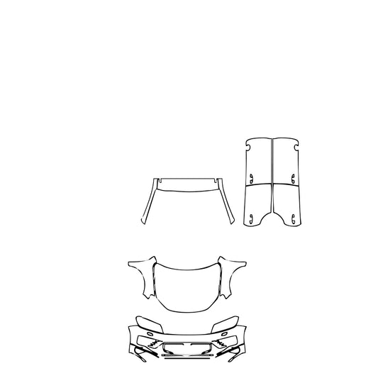 Pre-Cut PPF Volkswagen Touareg R-Line 2018 - PPF-Kits