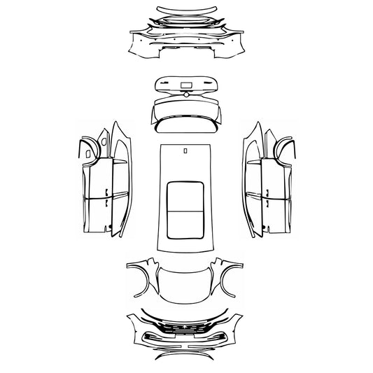 Pre-Cut PPF Volkswagen Viloran Flagship 2024 - PPF-Kits