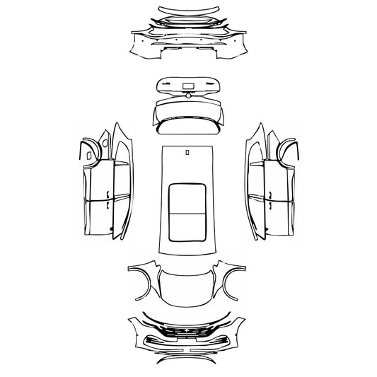 Pre-Cut PPF Volkswagen Viloran Luxury 2020 - PPF-Kits