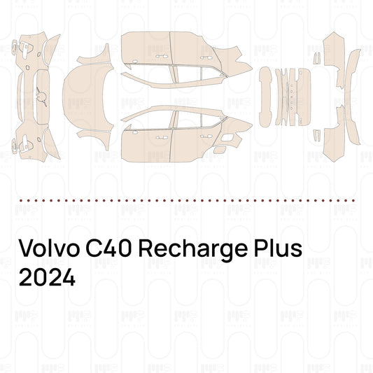 Pre-Cut PPF Volvo C40 Recharge Plus 2024