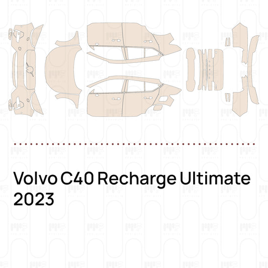 Pre-Cut PPF Volvo C40 Recharge Ultimate 2023