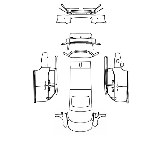 Pre-Cut PPF Volvo EM90 2025 - PPF-Kits