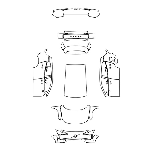 Pre-Cut PPF Volvo EX30 2024 - PPF-Kits