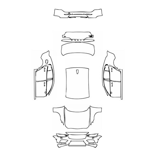 Pre-Cut PPF Volvo S60 Inscription 2024 - PPF-Kits