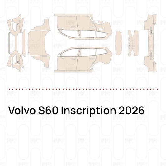 Pre-Cut PPF Volvo S60 Inscription 2026