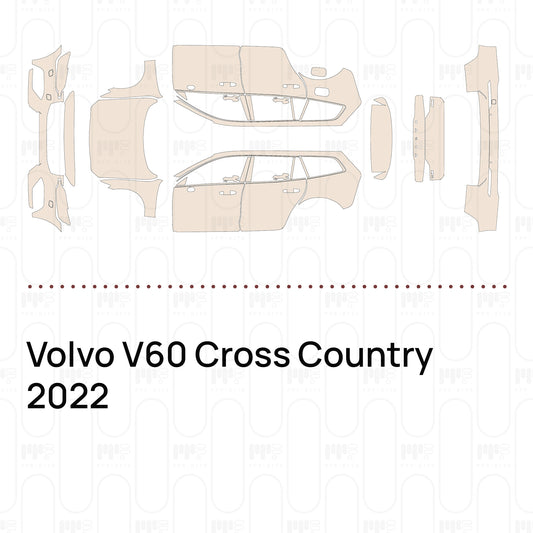 Pre-Cut PPF Volvo V60 Cross Country 2022
