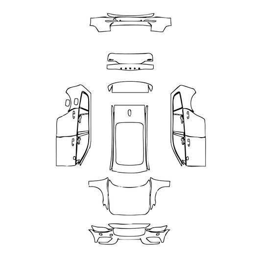 Pre-Cut PPF Volvo V60 Cross Country 2025 - PPF-Kits