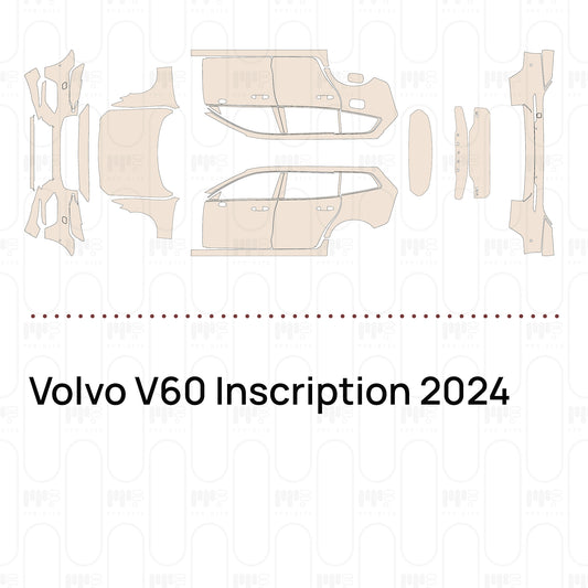 Pre-Cut PPF Volvo V60 Inscription 2024