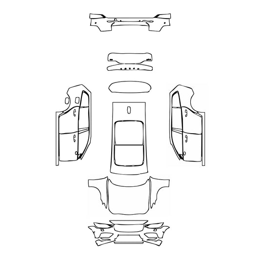 Pre-Cut PPF Volvo V60 Momentum 2024 - PPF-Kits