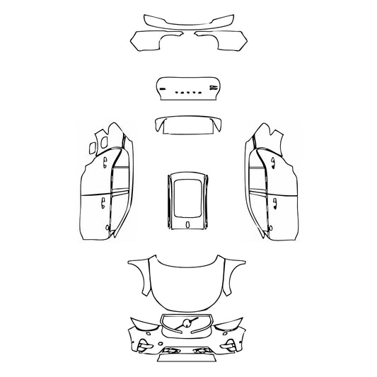 Pre-Cut PPF Volvo XC40 Inscription 2023 - PPF-Kits
