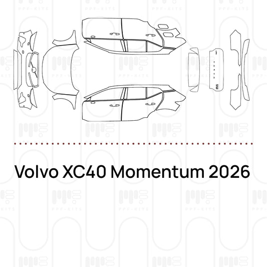 Pre-Cut PPF Volvo XC40 Momentum 2026