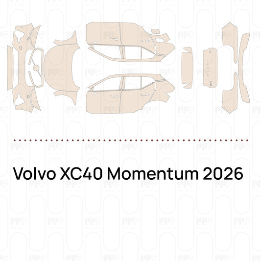 Pre-Cut PPF Volvo XC40 Momentum 2026