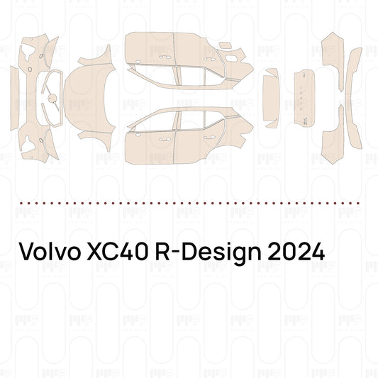 Pre-Cut PPF Volvo XC40 R-Design 2024