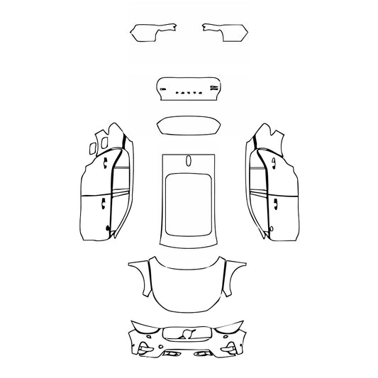 Pre-Cut PPF Volvo XC40 Recharge 2025 - PPF-Kits