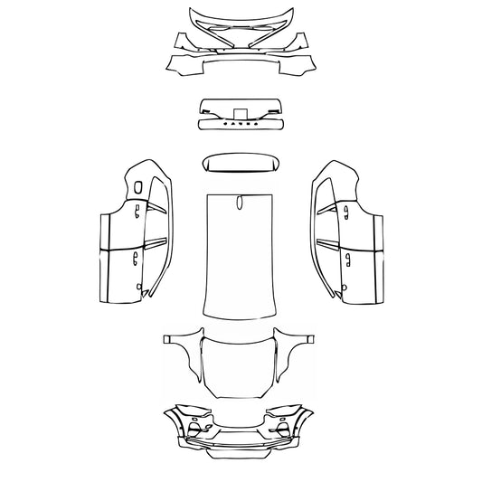 Pre-Cut PPF Volvo XC60 Momentum 2022 - PPF-Kits
