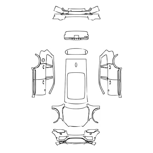 Pre-Cut PPF Volvo XC90 Inscription 2016 - PPF-Kits