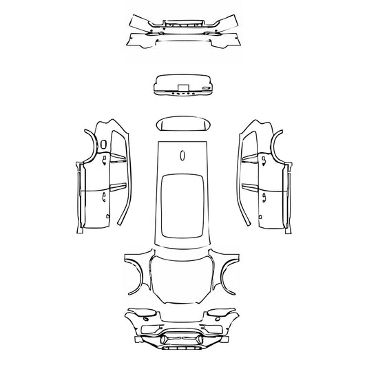 Pre-Cut PPF Volvo XC90 R-Design 2018 - PPF-Kits