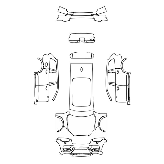 Pre-Cut PPF Volvo XC90 R-Design 2024 - PPF-Kits