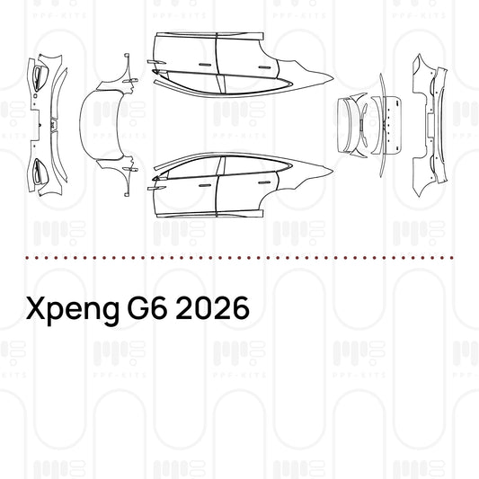 Pre-Cut PPF Xpeng G6 2026