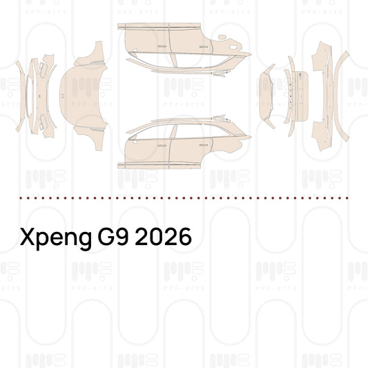 Pre-Cut PPF Xpeng G9 2026
